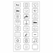 Electrical Switch Symbols Cabin Lights Front Panel