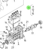 Nanni Diesel 970313635 - I/P Housing Assembly for N4.115 Engines