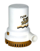 Rule 09 - 2000 Gold Heavy Duty Bilge Pump 7571 l/h 12V