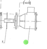 Nanni Diesel 970316373 - Sea Water Pump for 4.330TDI and 4.340TDI Engines