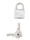 Euromarine Padlock - 50mm