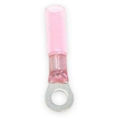  Heat-Shrinkable Watertight Crimp Terminal Ring Red Ø10 mm For 0.5-1.5 mm²