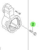Bukh 11404-10456K - Flange Bolt for R210J and S270J Engines