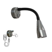 Casolux Mary Reading Light SS Flex Mini USB Touch Dim 13cm