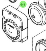 Flojet 20753000A - Pump End Cap Kit with Front and Rear Caps