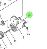 Nanni Diesel 970314235 - Starter Motor Cover Assembly for N4 Engines