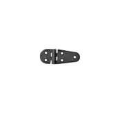 Nuova Rade 43686 - Hinge Polyamide, Semi-Oval, 108x40x4.5mm, Black