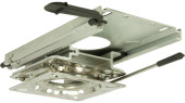 Allpa Stainless Steel Seat Locking Swivel (3°) With Aluminum Slide (12-Positions)