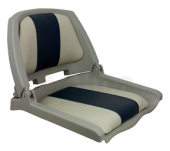 Allpa Boat Chair Model 'Traveller', Folding, Grey/Navy