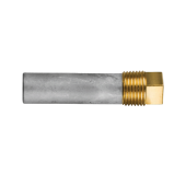 Tecnoseal 02024-1T - Caterpillar Pencil Anode Ø 14 L.38 Complete With Brass Plug Th. 1/2''GAS