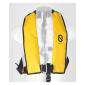 Ocean Safety XF Auto Inflatable Vest With Harness - Yellow PVC