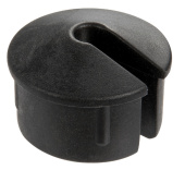 Osculati Black Nylon End Caps for Rigging Screw Cover Profiles