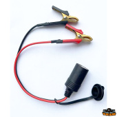 Trem Z0612501 - Inflator Power Cable Adapter With Battery Clamps