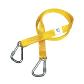 Plastimo 31563 - Double safety line 2mts + 1mts 3 carabiners
