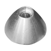 Tecnoseal 01054AL - Sidepower - Sleipner Propeller Nut Ø25,6 H.15