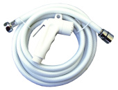 Eval 00956 - Shower Head White with Hose L = 5 M