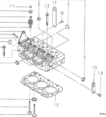 Northern Lights 111010710 - Cylinder Head Assembly