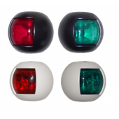 LED Navigation Lights Delfi Series White Case Red Port Light