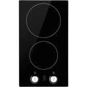 Klass Ceramic Hob - Glass, Outer Size 290 x 520 mm