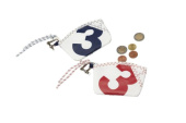 Trend Marine Sailcloth Key Wallet 11×8.5 cm with Zipper and Key Ring