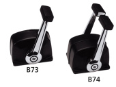 Ultraflex 35008B - B74 Motor Control Top Mount Double, Black