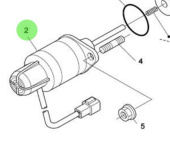 Nanni Diesel 970314769 - Electric Stop Solenoid for N4 Series Engines