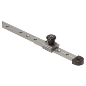 Barton 25030 - 25mm T Section Track – 1.8m, Aluminium Anodised