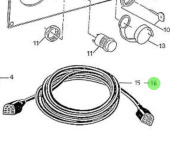 Nanni Diesel 970302665 - Intermediate Wiring Harness for Instrument Panels