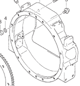 Northern Lights 11351-UC010 - Flywheel Housing SAE