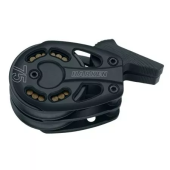 Harken 3237 - 75mm Black Magic 2-Sheave Aluminum Footblock Lockoff