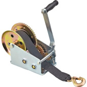 Plastimo 65550 - Zinc-plated Steel Manual Trailer Winch, SWL 1130kg