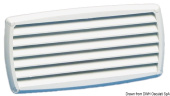 Osculati 53.273.91 - ABS Louvred Vent White 201x101 mm