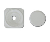 Inprojal Cover Plate With Push Button For Dimmer/Grey