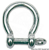 Osculati 08.421.06 - Bow Shackle AISI 316 6 mm (10 pcs.)