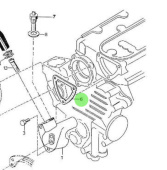 Nanni Diesel 970300299 - Fresh Water Pump Flange Gasket for HE Engines