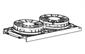 Webasto 9700030302A - Axial Fan And Frame Sub-Assembly