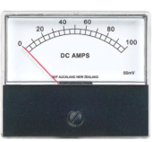 BEP Marine N0100ACT - Ammeter Analog AC 0-100A Exluding CT-10-AN Current Transducer