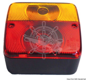 Osculati 02.021.05 - RIGHT Rear Light 3 Functions 2 Bulbs