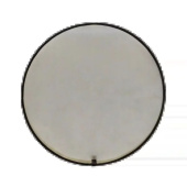 Pompanette NS7139-BK - Round Wire Framed Screen For 7000 Series
