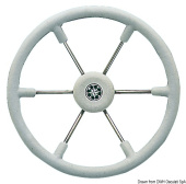 Osculati 45.149.33 - Stainless Steel Steering Wheel White 340 mm