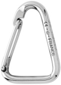 Wichard 2345 - Delta Carabiner For Webbing SS 8 mm