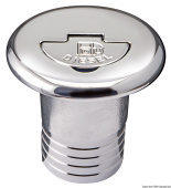 Osculati 20.666.03 - Chromed Brass Filler Cap Straight DIESEL 50 mm