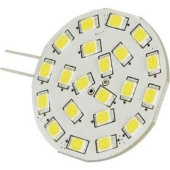 Dixplay Bulb G4 Horizontal 8-35V 3W - 21 LEDs Cool White - Ø35mm