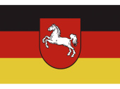 Marine Flag of Lower Saxony Germany
