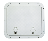 Allpa Aluminum Hatch, Outer Size 510x460mm, Cut Out Size 393x446mm, Blank, Uncoated Aluminum