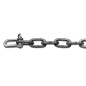 Trem Hot-Dip Galvanized Mooring Chain with Shackle Ø 6 mm, 5 m