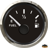 Trem L3280034 - Fuel Level Meter Black Cut-Out Diameter 52 mm
