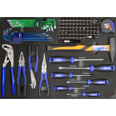 SP Tools EVA Foam Inlay Pliers/Screwdrivers/Hexkeys (97 pcs)