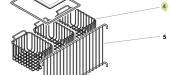 Isotherm SGC00116AA - Basket for BI92 Built-In Refrigerator/Freezer