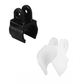 Nuova Rade Nylon Fork Clip Ø 25 mm White